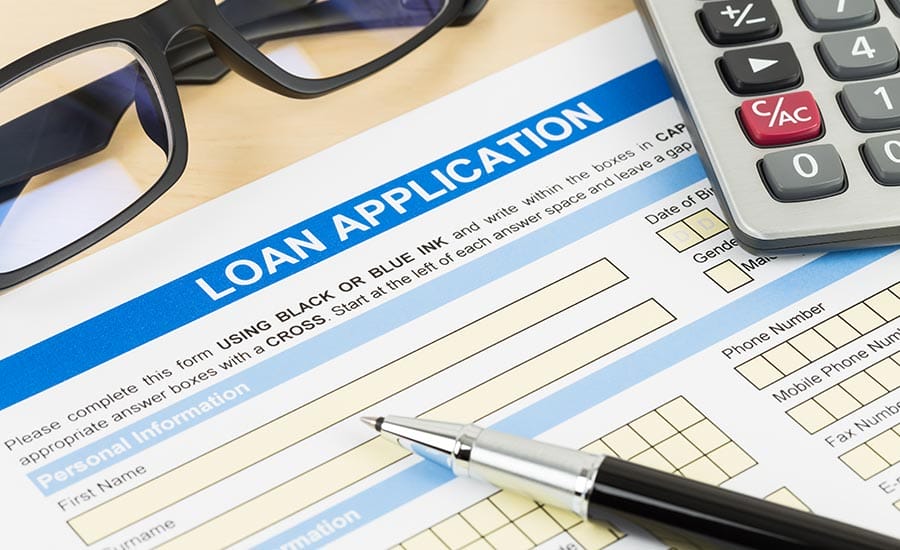Application for a loan